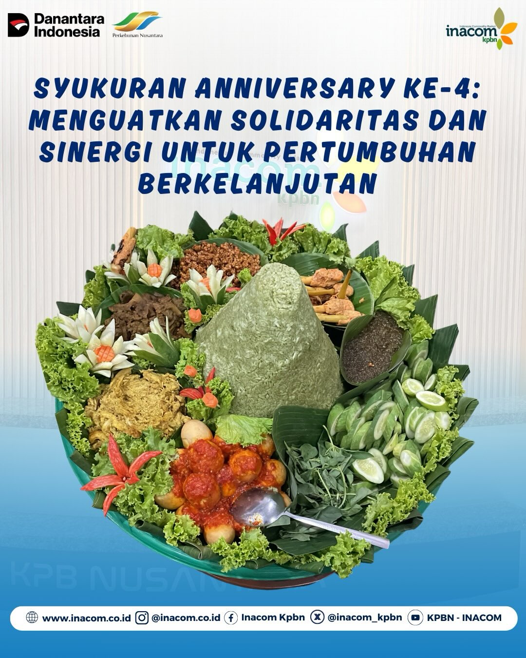 Syukuran Anniversary ke-4 : Menguatkan Solidaritas dan Sinergi Untuk Pertumbuhan Berkelanjutan
