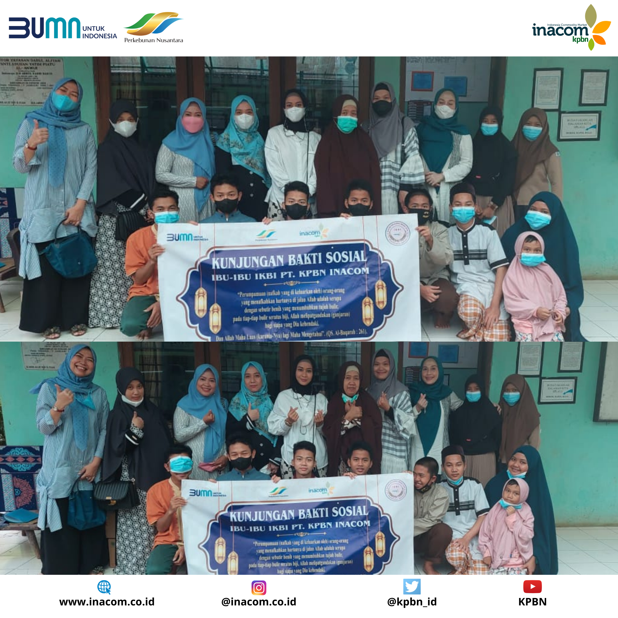 IKBI Holds Social Service at Darul Aliyah Al Anwar Orphanage
