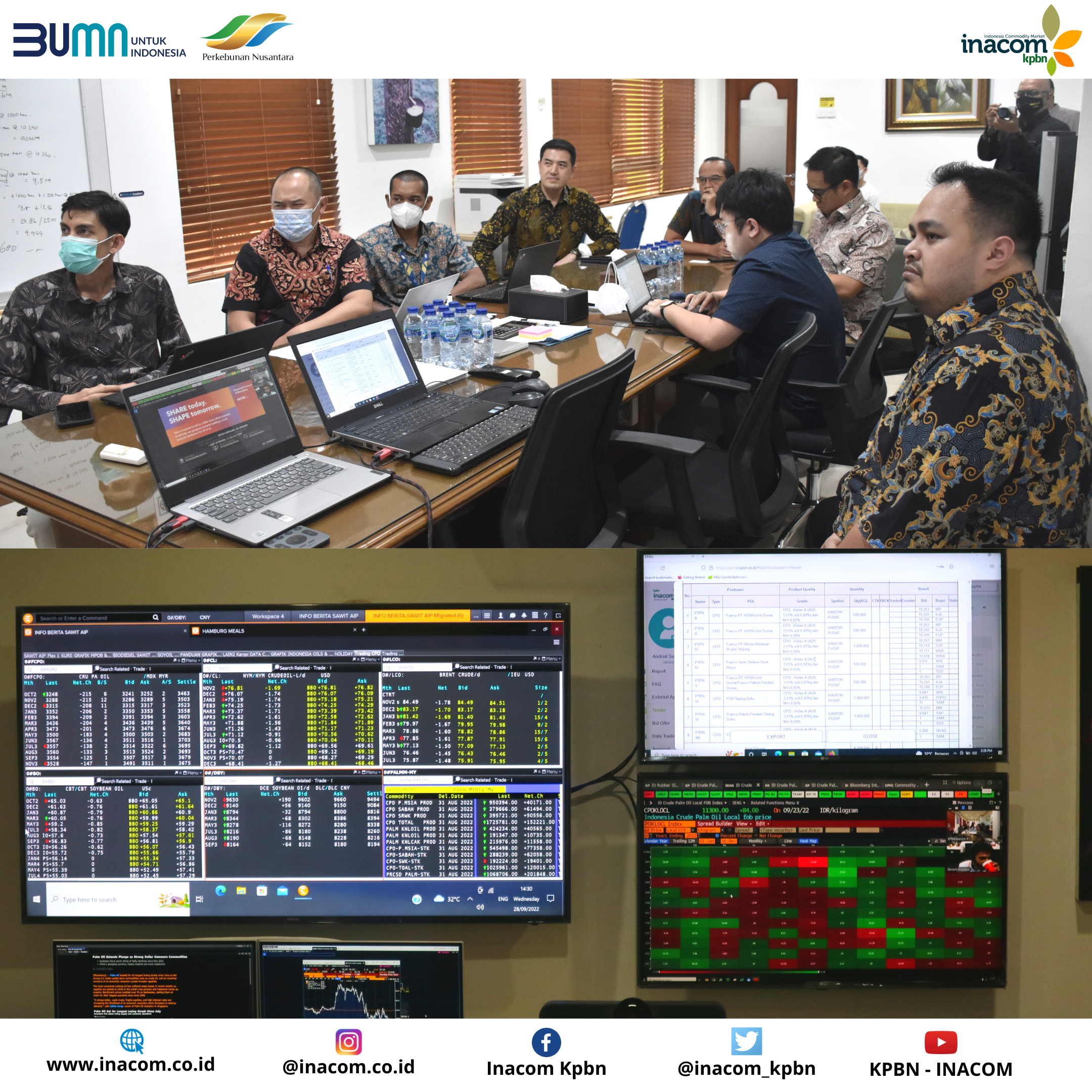 Inacom to Go-Live CPO Price Reference in Indonesia on Bloomberg Terminal