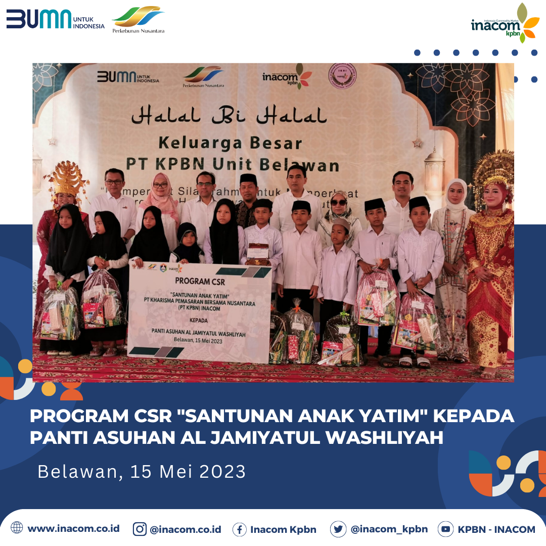 Orphanage Sponsorship CSR Program for Panti Asuhan Al Jamiyatul Washliyah