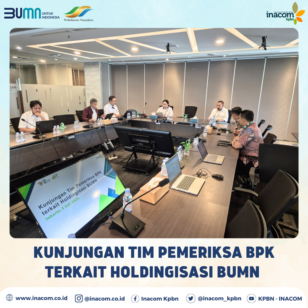 Visit from BPK Inspection Team Regarding Holding of State-Owned Enterprises