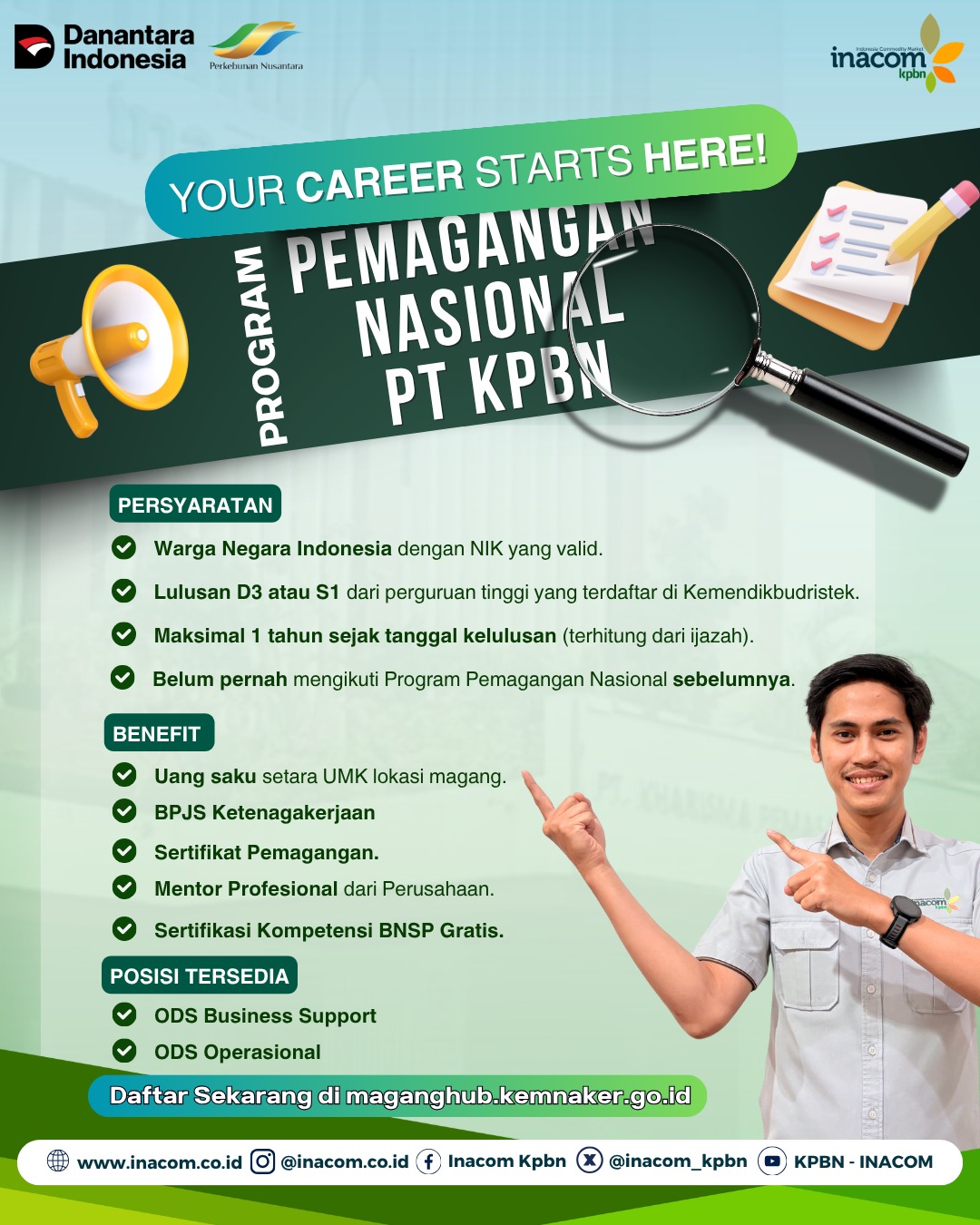 Pemagangan Nasional Kemnaker 2026 PT KPBN