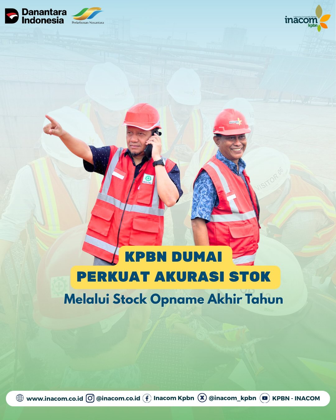 KPBN DUMAI PERKUAT AKURASI STOK MELALUI STOCK OPNAME AKHIR TAHUN