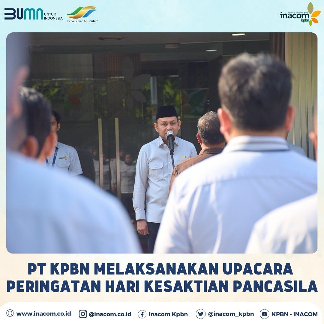 KPBN Holds Ceremony to Commemorate the Day of Pancasila Sanctity