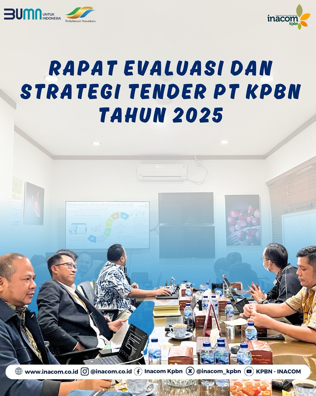 Here are a few options for translating `Rapat Evaluasi Dan Strategi Tender PT KPBN Tahun 2025,` depending on the specific nuance you want to convey:<br />
<br />
<br />
<br />
*   PT KPBN 2025 Tender Evaluation and Strategy Meeting<br />
<br />
More formal and emphasizing the company's name:<br />
<br />
*   PT KPBN's 2025 Tender Evaluation and Strategy Meeting<br />
<br />
If you want to emphasize the `strategy` aspect:<br />
<br />
*   PT KPBN 2025 Tender Strategy and Evaluation Meeting<br />
<br />
If you want to be slightly more descriptive:<br />
<br />
*   PT KPBN 2025 Tender Evaluation and Strategy Planning Meeting<br />
<br />
Which one is best depends on the context.  For example, a formal announcement might use `PT KPBN's 2025 Tender Evaluation and Strategy Meeting,` while an internal email might use the shorter `PT KPBN 2025 Tender Evaluation and Strategy Meeting.`<br />
<br />
Breakdown of why these work:<br />
<br />
*   Rapat: Meeting<br />
*   Evaluasi: Evaluation<br />
*   Dan: And<br />
*   Strategi: Strategy<br />
*   Tender: Tender (This is a widely understood term in English)<br />
*   PT KPBN: This is left as is as it's the company's name (can be translated to (Limited Liability Company) KPBN if known)<br />
*   Tahun 2025: 2025 (Year 2025)<br />
